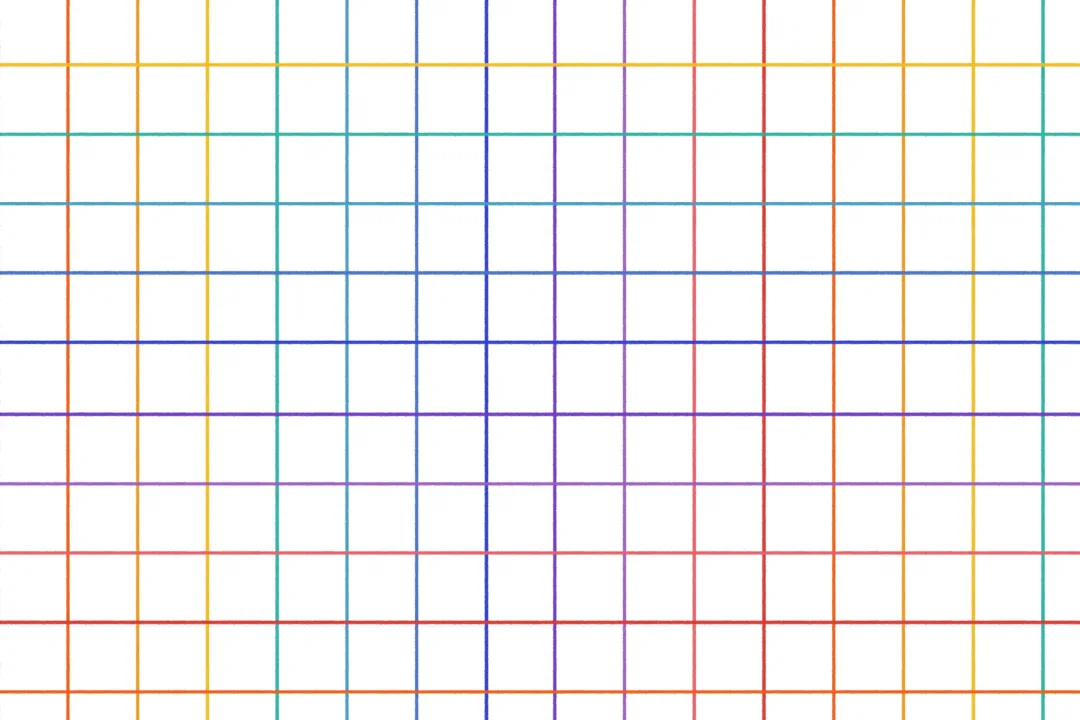 Papel Pintado Minimalista con Motivos de Cuadrados Multicolores