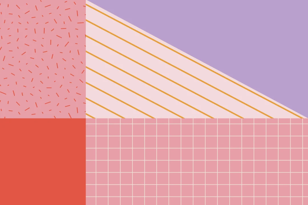 Memphis Style Pastel Geometric Wallpaper Mural