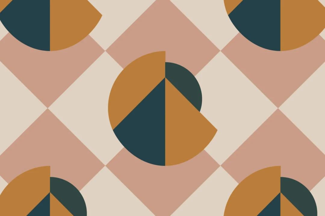 Retro Memphis Pink & Yellow Geometric Repeat Pattern Wallpaper
