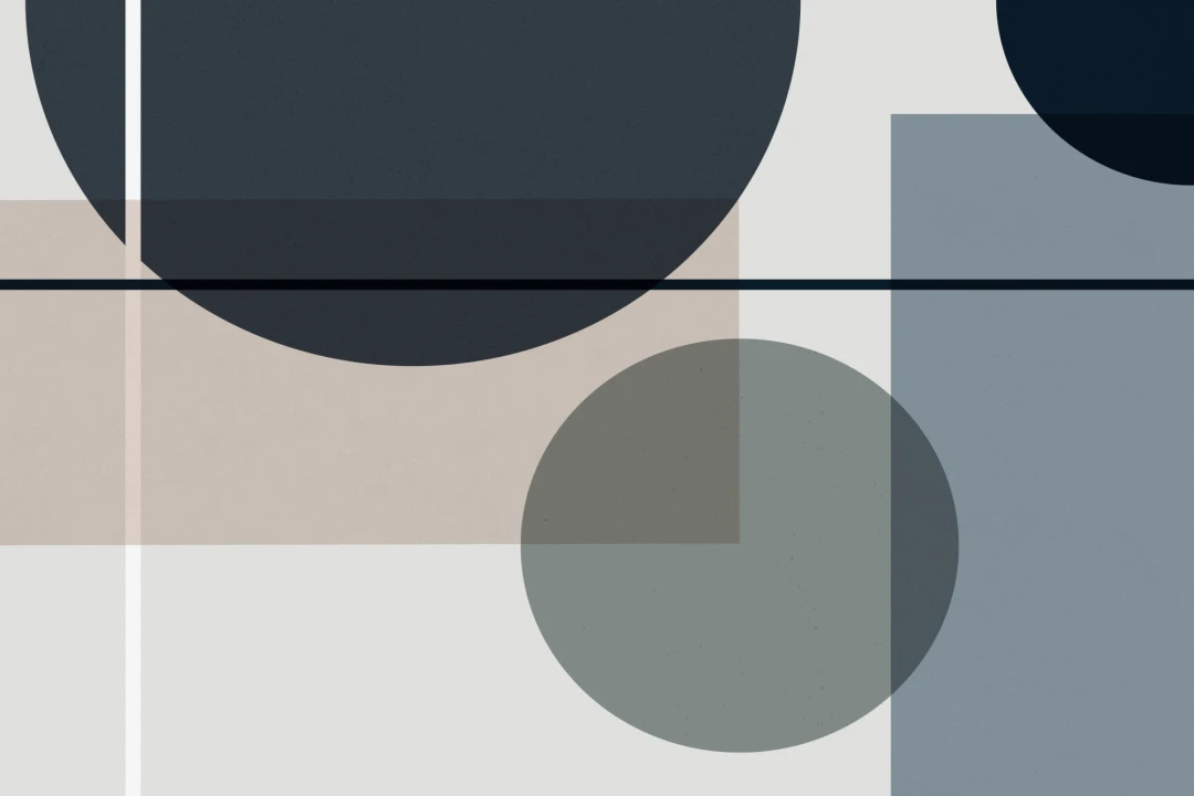 Mid Century Modern Abstract Geometric Wallpaper Mural