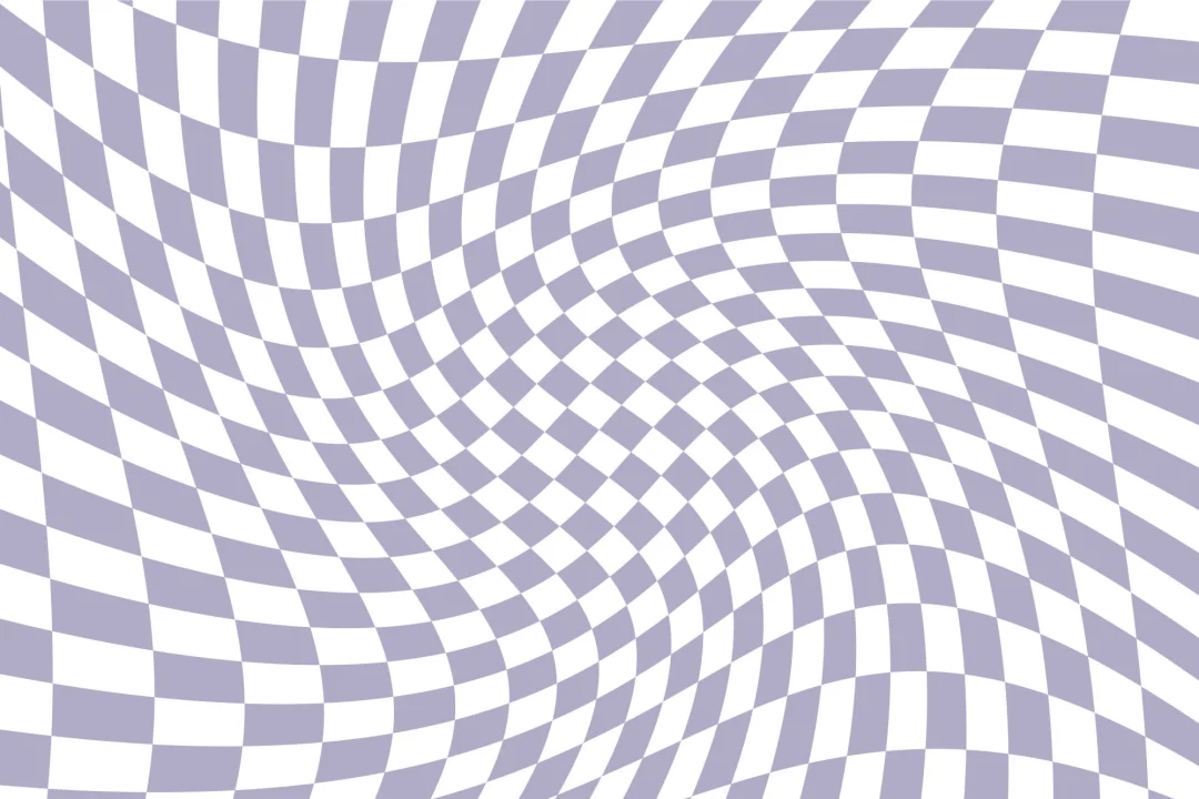 Cool Purple Checkered Aesthetic Pattern Wallpaper Mural