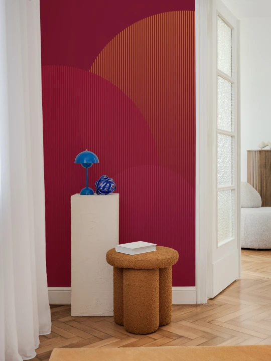 Viva Magenta Wallpaper Mural