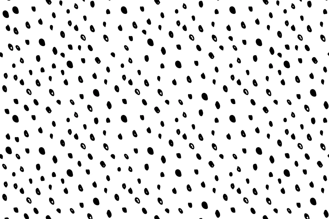 Black & White Spotty Speckle Wallpaper Mural