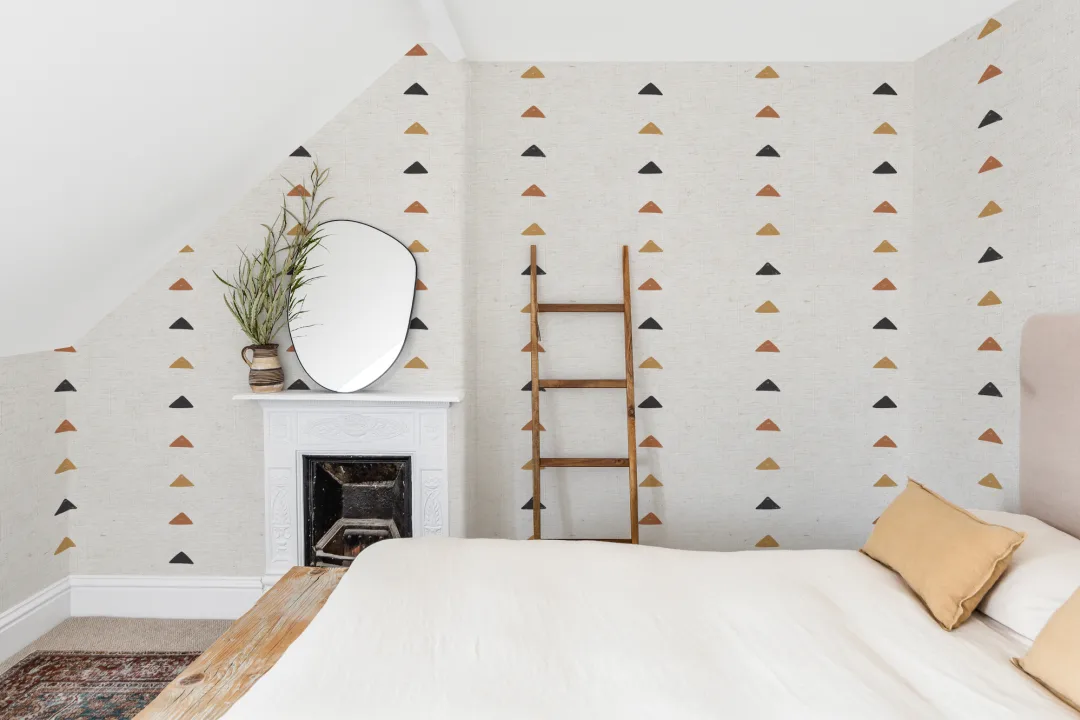 Tribal Triangles Wallpaper Mural