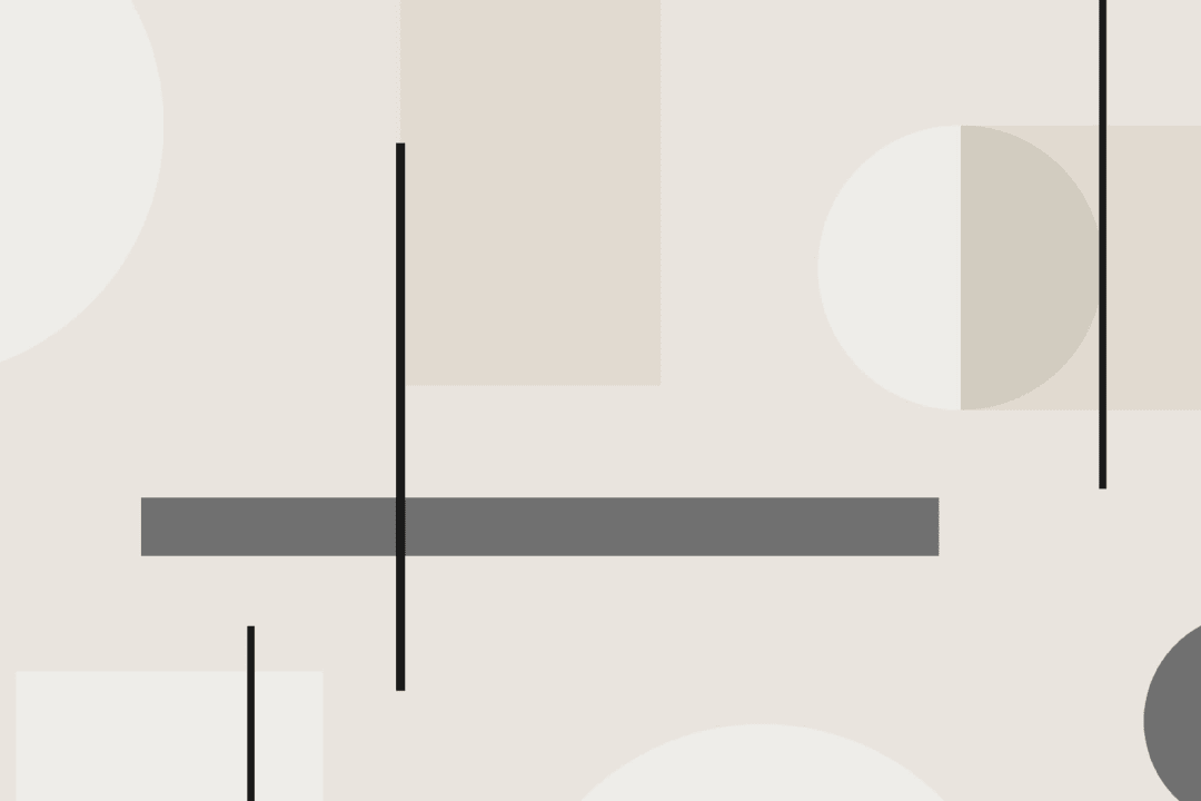 Mid Century abstrakt geometrisk tapet