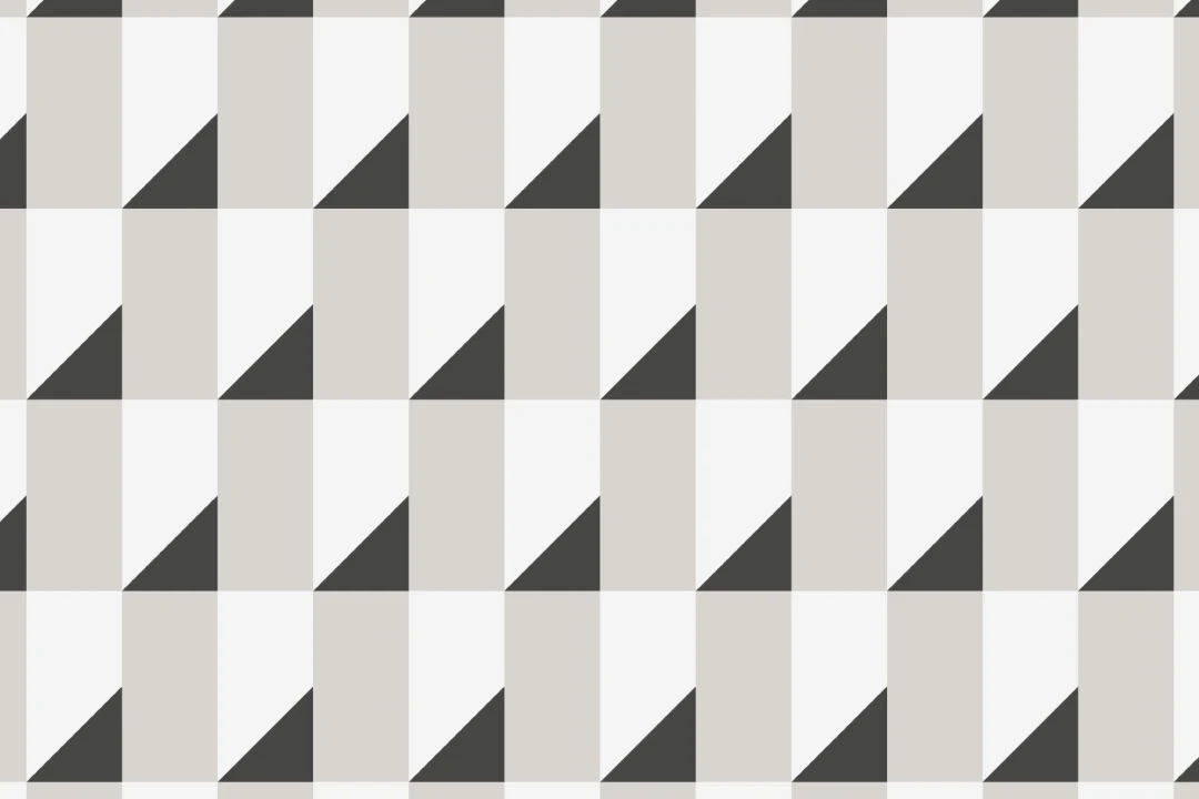 Minimalistisk geometrisk 3D-illusion Upprepa mönster tapet