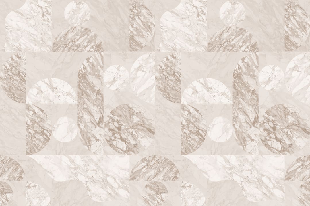 Beige modern geometrisk marmorformad tapet
