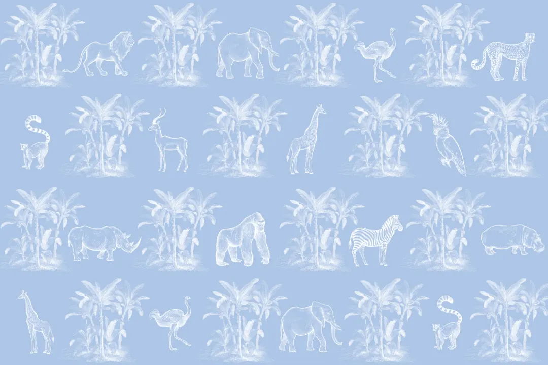 Mural Papel Pintado Explorador Vintage Decoración Tropical
