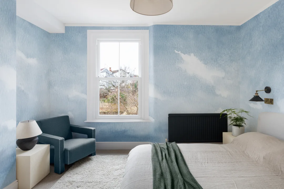 Albastru acuarelă Cloud & Sky Wallpaper Mural