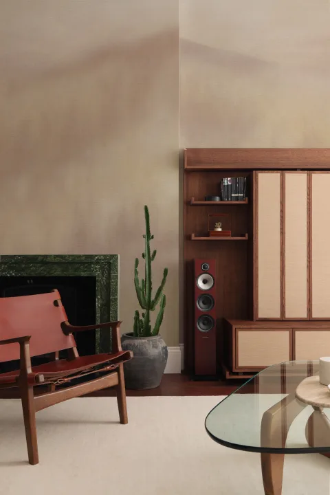 Beige Misty Landscape Art Mural-tapeter för lugn atmosfär