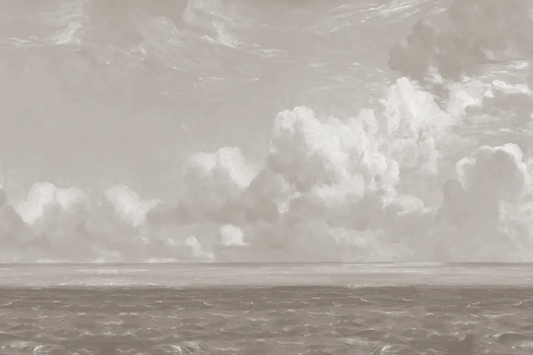 Neutral John Constable Seascape Painting Mural