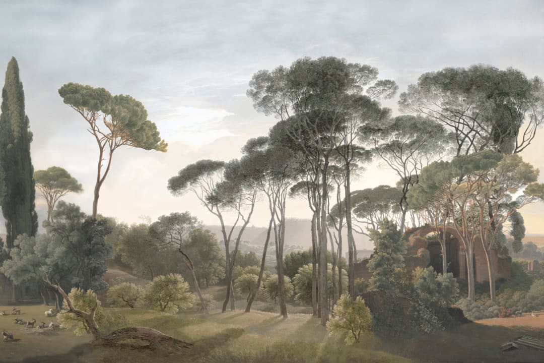 Tivoli Forest Landskapsmålning Mural-tapeter