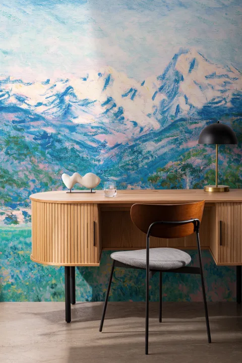 Mural de papel pintado Pradera azul Matisse