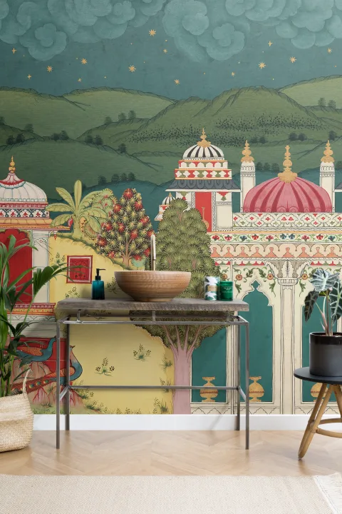 Mural del paisaje de Temple Valley
