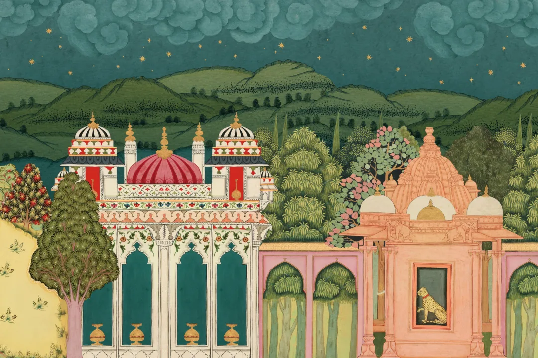 Temple Valley Landscape Mural