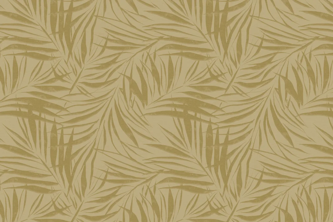 Sombra Green Subtle Palm Leaf Mural-tapeter med tropisk textur