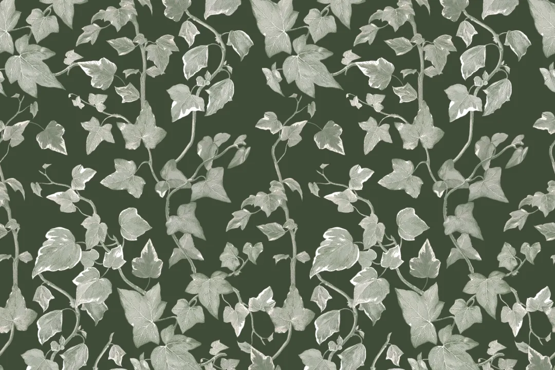 Green Heritage Ivy Wallpaper