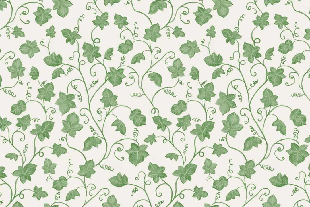 Green Cute Ivy Wallpaper