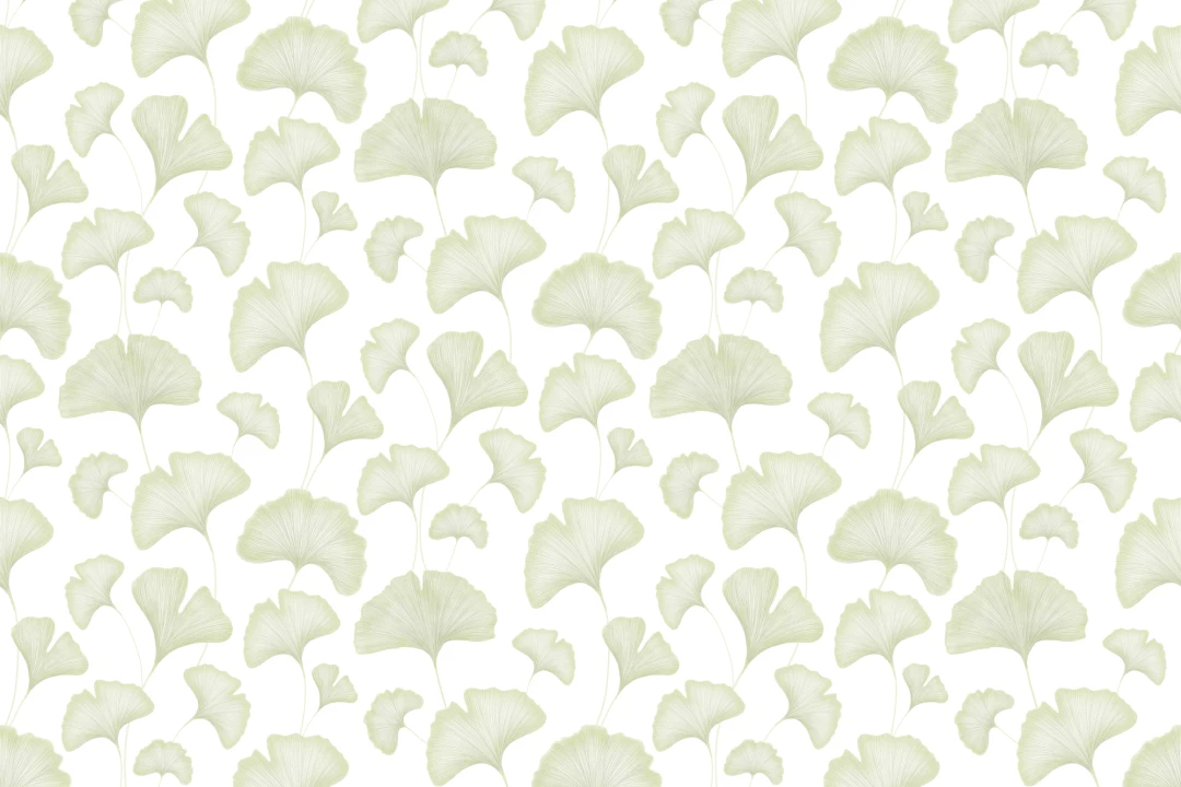 Green Ginkgo Leaves Wallpaper