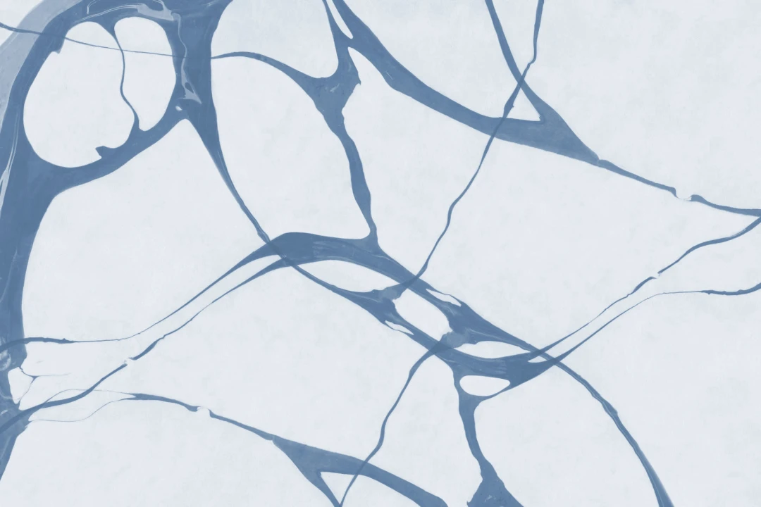 Pour Blue Marbled Wallpaper Mural