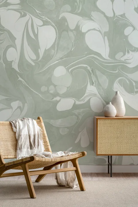 Fototapeta marmurkowa Swish Sage
