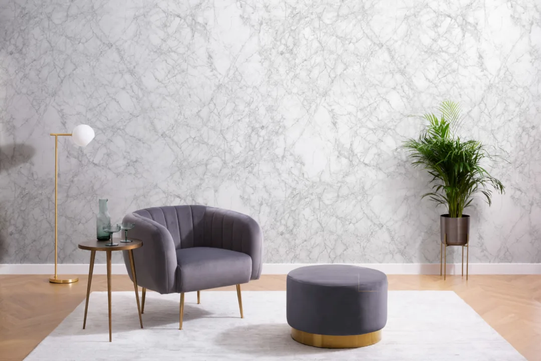 Classic White Marble Wallpaper Mural