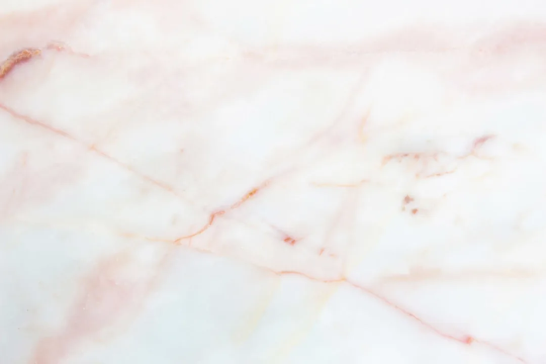 Cracked Coral Marble Effect Wallpaper Mural