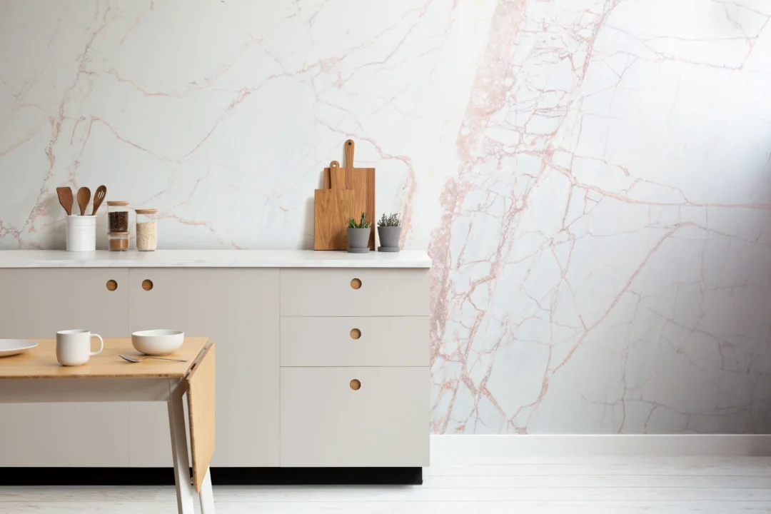 Bronze Textured Marble Wallpaper Mural