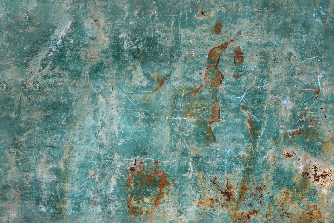 Teal Verdigris Wallpaper Mural