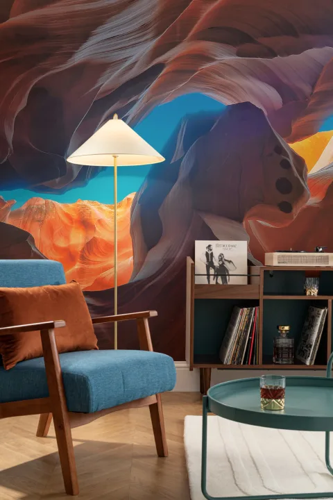 Mountain Rock Canyon Wallpaper Mural