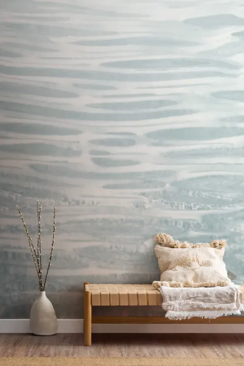 Blue Ocean Waves Effekt tapet