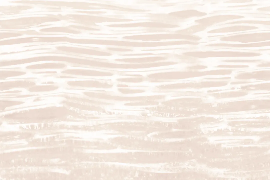 Pink Ocean Waves Effect Wallpaper Mural