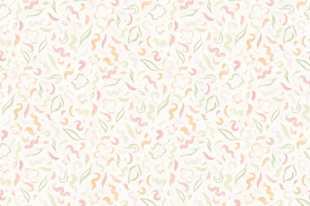 Pink Abstract Foliage Leaves Wallpaper