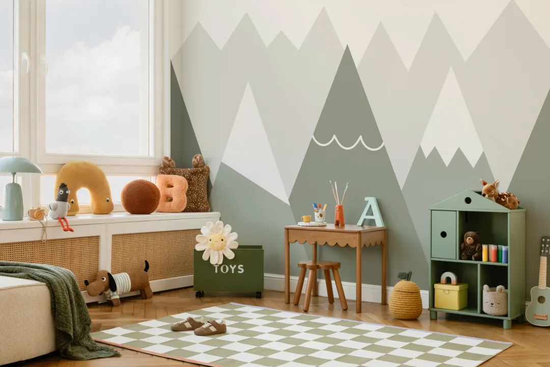 Sage Mountain Wallpaper Mural