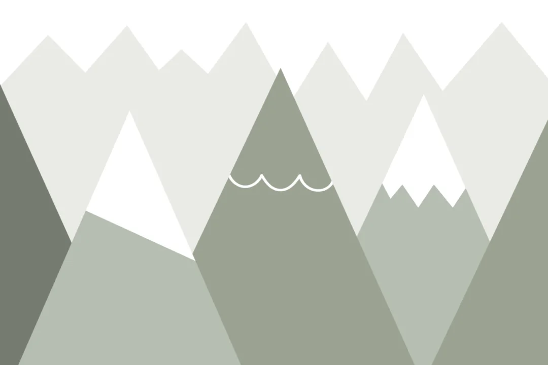 Sage Mountain Wallpaper Mural