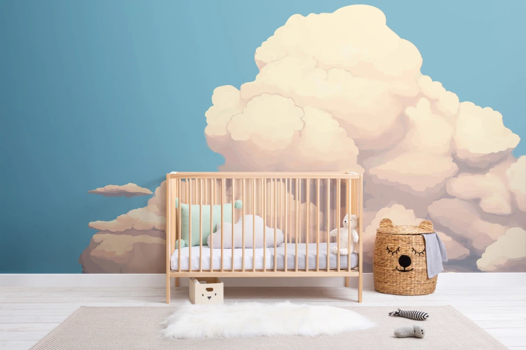 Mural Papel Pintado Nubes Grandes