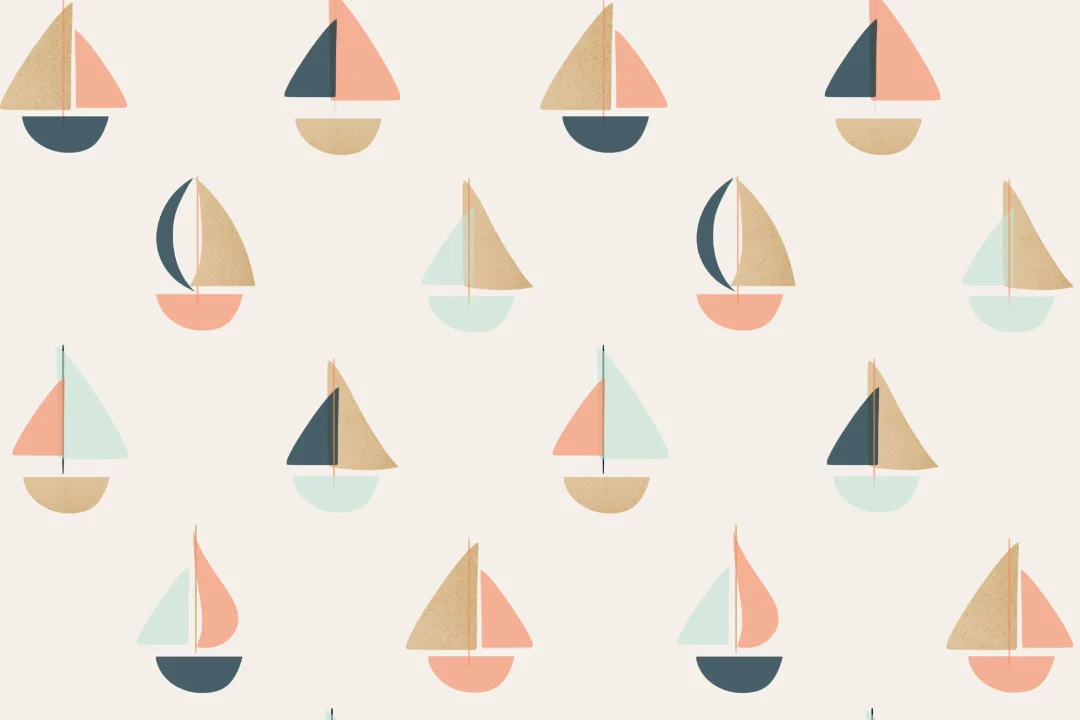Mural Papel Pintado Bonitos Buques y Barcos