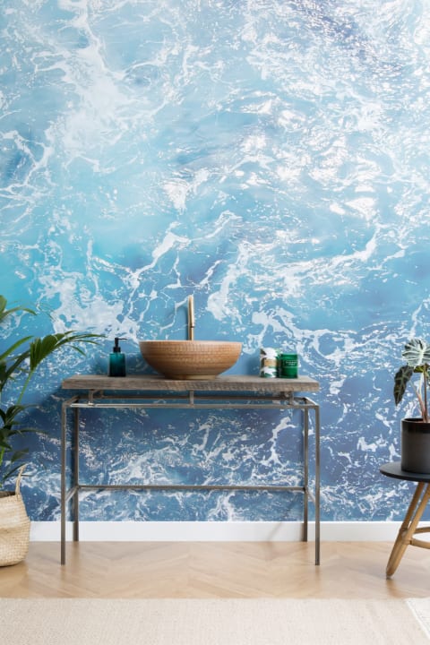 Adriatic Photographic Ocean Wallpaper Mural