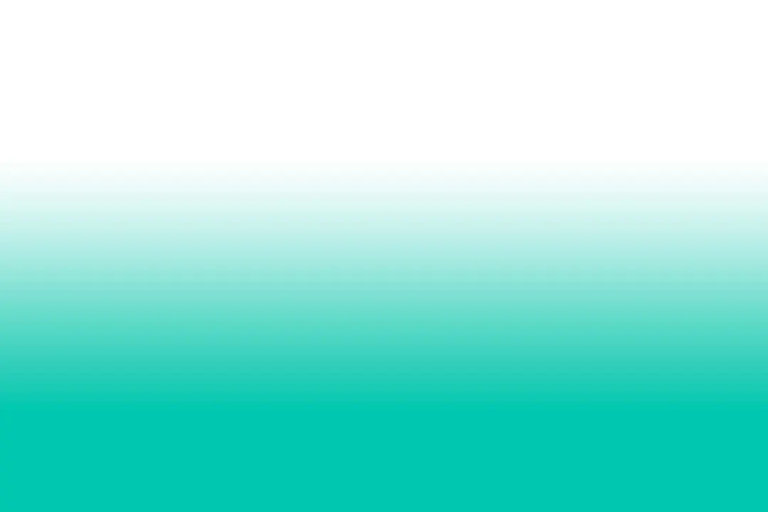 Turquoise Bright Color Ombre Wallpaper Mural