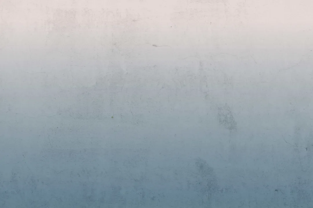 Mural Papel Pintado Degradado Azul Niebla en el Océano