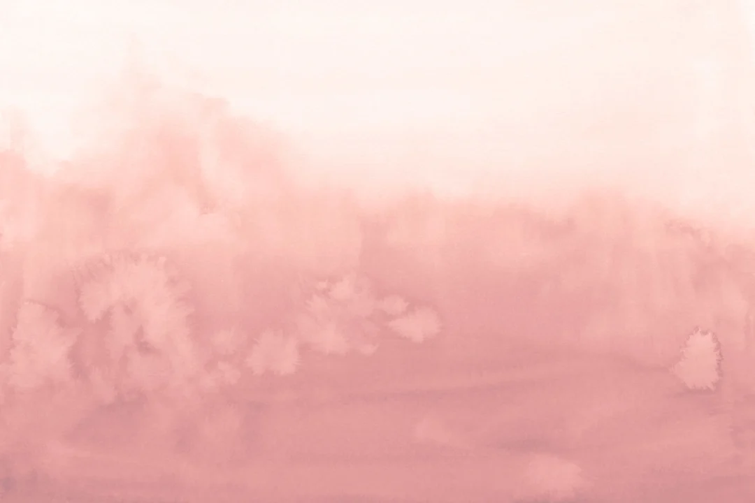Rosa toner Ombre Fade akvarell fototapet