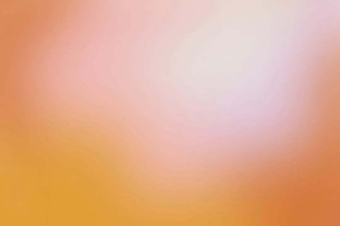 Orange and Pink Ombre Wallpaper Mural
