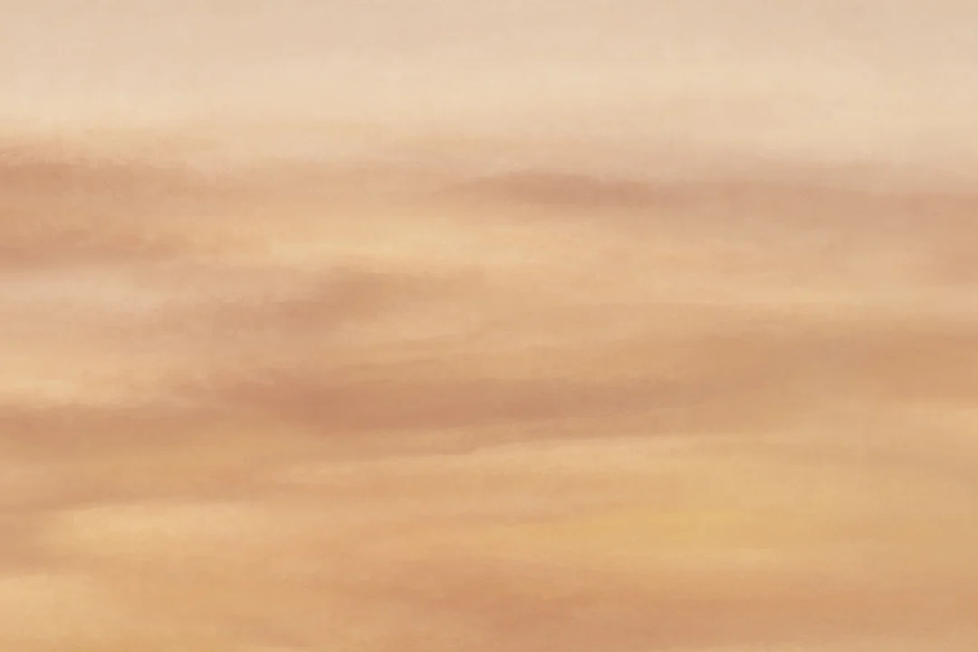 Varm solnedgang Gradient Ombre Fototapet