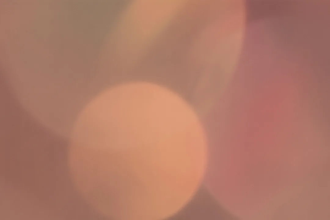 Orbes abstraits sombres d’ambiance multicolore papier peint panoramique contemporain