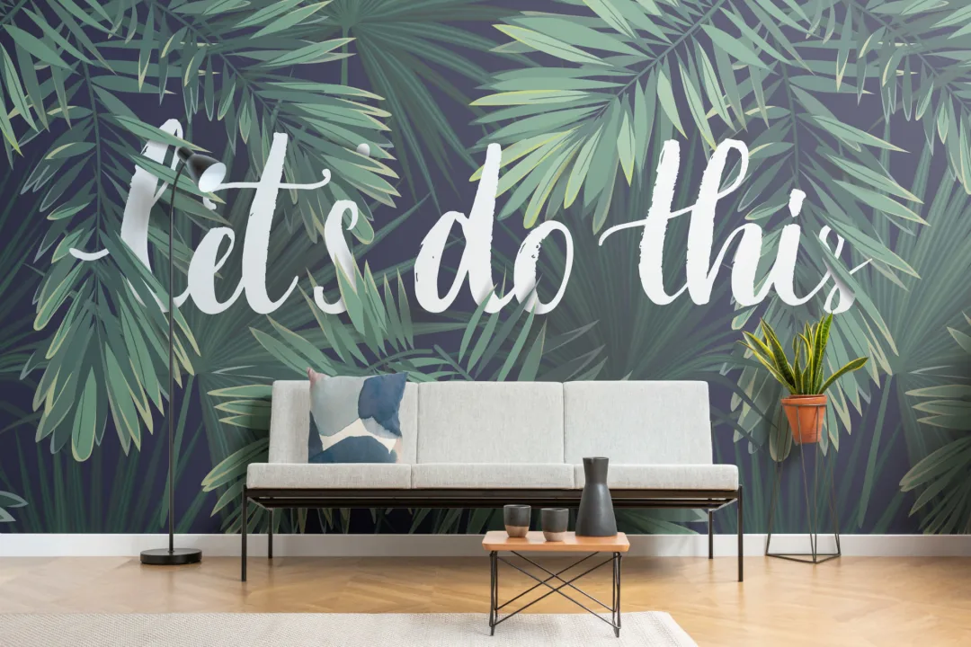 Lets Do This’ Motivational Wallpaper Mural