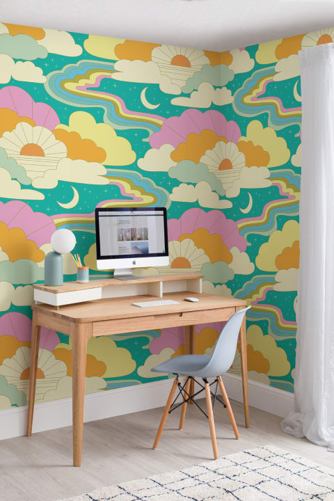 Elizabeth Olwen Cosmic Skyway Multi Mural