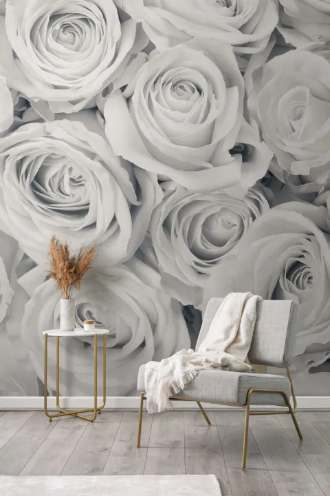 Rose Mist Wallpaper Mural