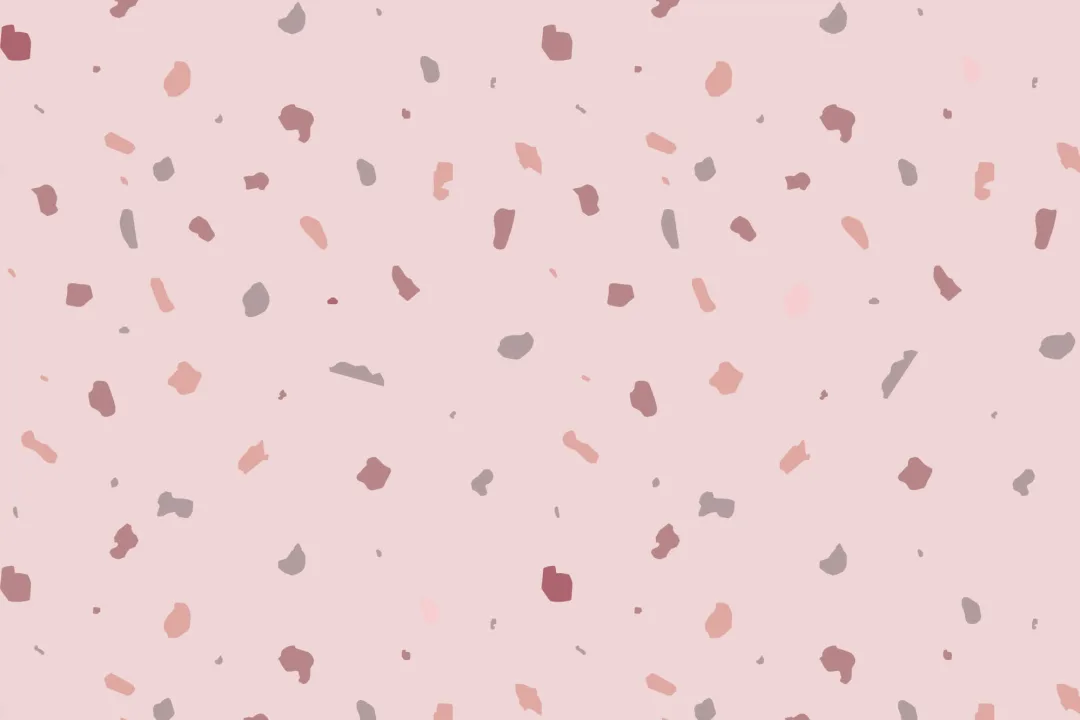 Dusky Pink Terrazzo Wallpaper Mural