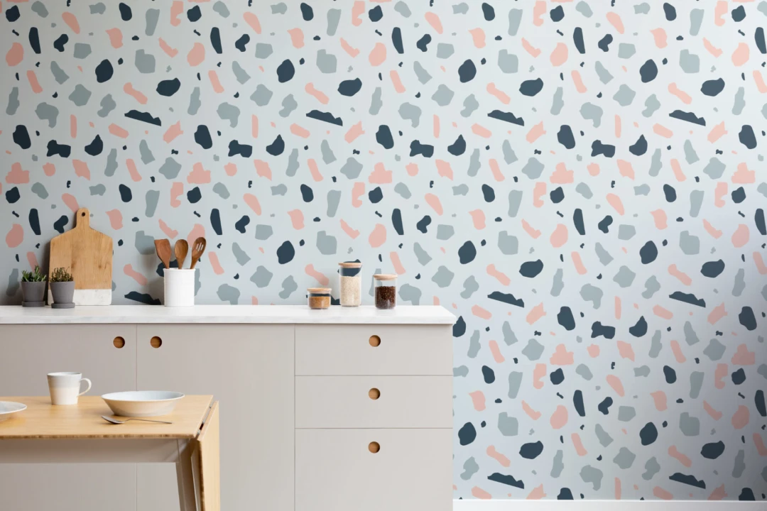 Piatră Terrazzo Wallpaper Mural