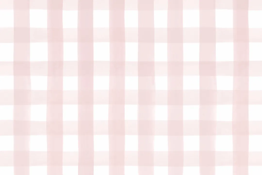 Pink Gingham Wallpaper